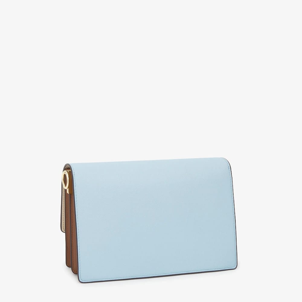 Mala de tiracolo média azul-céu TOUS Audree Saffiano